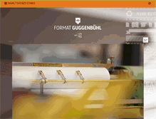 Tablet Screenshot of formatguggenbuehl.ch